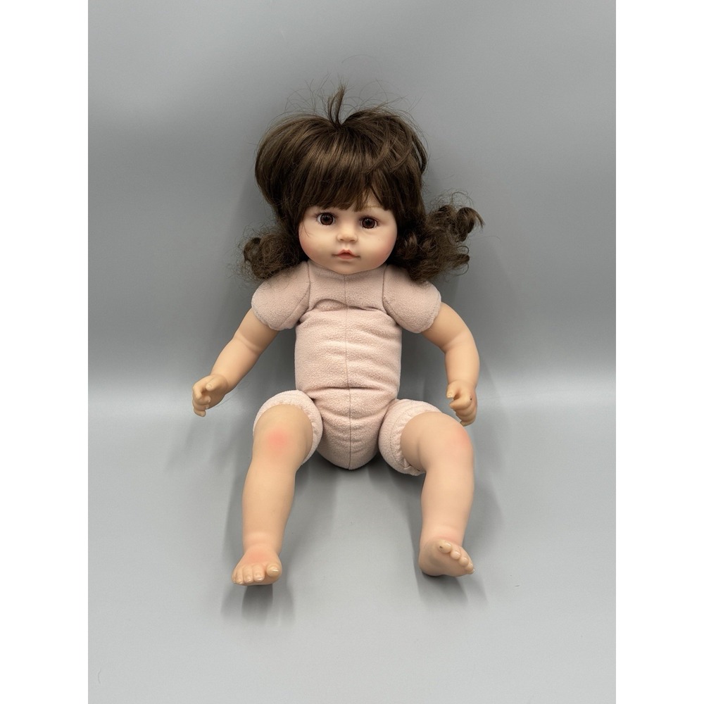 Kaydora Girl Doll Brown Hair Eyes Realistic Face 17 Inch Long